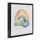 Stupell Industries Bright Boho Rainbow & Stars Floating Frame, design by Creative Studio
